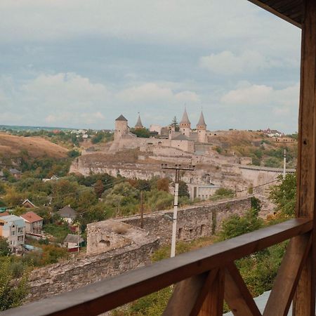 Будинок З Видом На Стару Фортецю Kamjanets-Podilsky Buitenkant foto
